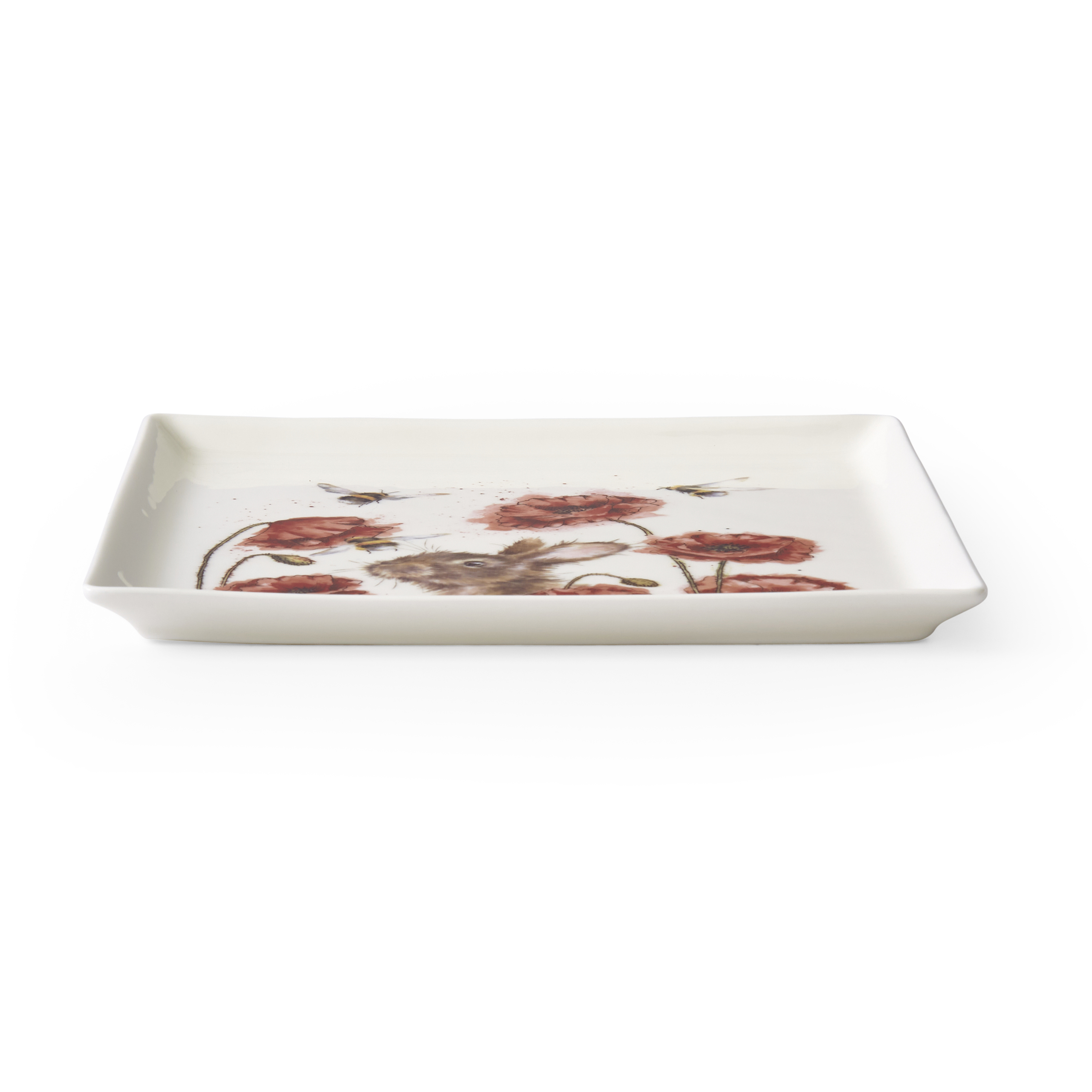 Let It Bee Square 9 Inch Plate (Rabbit) image number null